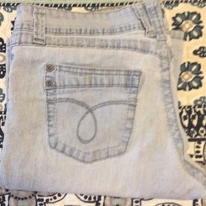 Light blue light weight jeans size: Junior 15